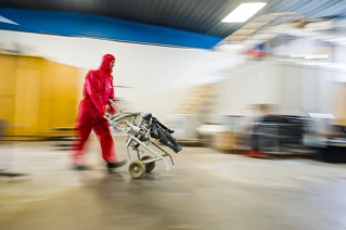 Brandsanering utförs av Sanmix